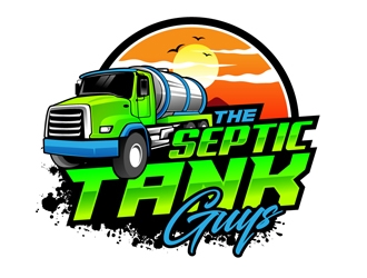 The Septic Tank Guys logo design by DreamLogoDesign