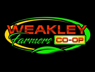 Weakley Farmers Co-op logo design by MAXR