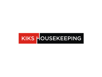 Kiks Housekeeping logo design by Diancox