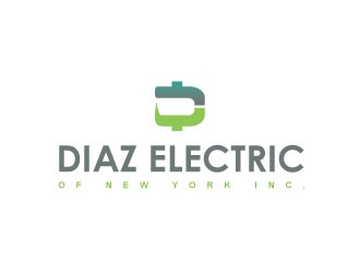 Diaz Electric of New York Inc. logo design by Suvendu