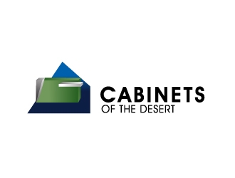 CABINETS OF THE DESERT logo design by desynergy
