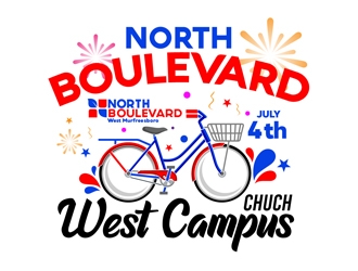 Bicycle Parade logo design by DreamLogoDesign
