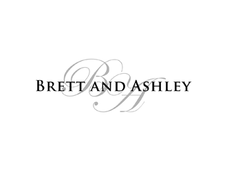 Brett and Ashley  logo design by johana