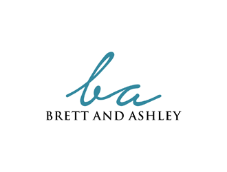 Brett and Ashley  logo design by johana