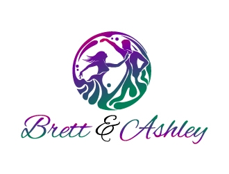 Brett and Ashley  logo design by Dawnxisoul393