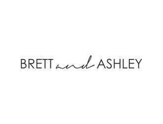 Brett and Ashley  logo design by dewipadi