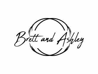 Brett and Ashley  logo design by santrie