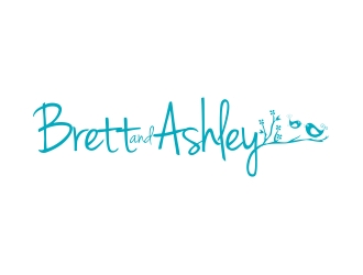 Brett and Ashley  logo design by cikiyunn