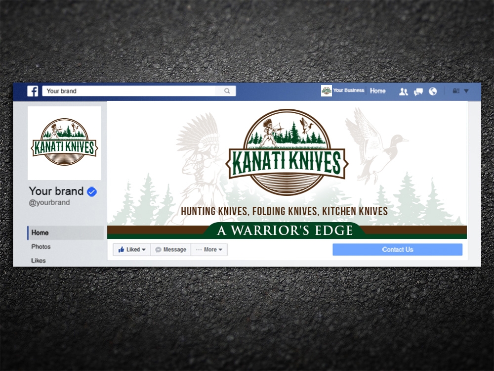 Kanati Knives logo design by mattlyn