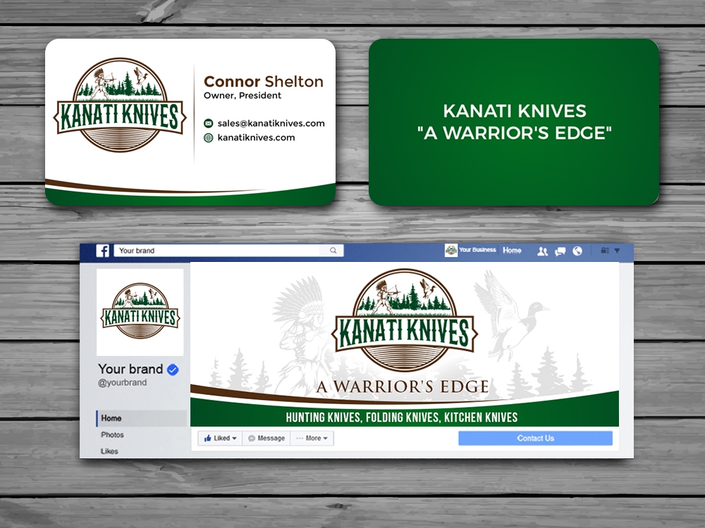 Kanati Knives logo design by mattlyn