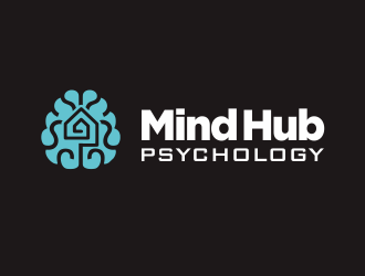 Mind Hub Psychology logo design by YONK