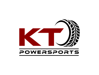 KT Powersports logo design by ammad