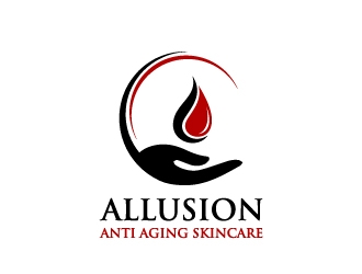 Allusion Anti Aging Skincare logo design by Creativeminds