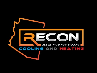 Recon Air Systems logo design by REDCROW