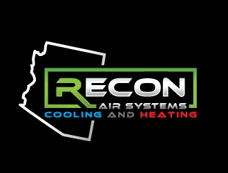 Recon Air Systems logo design by REDCROW