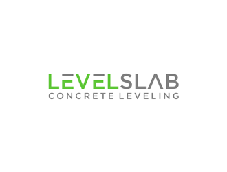 LevelSlab Concrete Leveling logo design by ndaru