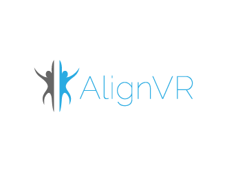 AlignVR logo design by hwkomp