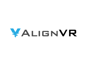 AlignVR logo design by reight
