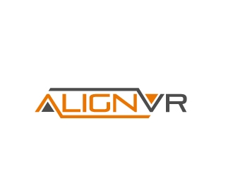 AlignVR logo design by tec343