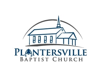 Plantersville Baptist Church logo design by jaize