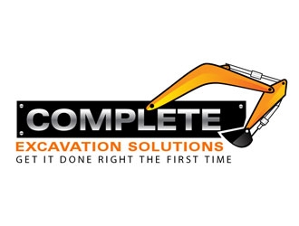 Complete Excavation Solutions  logo design by LogoInvent