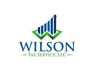 Wilson Tax Service, LLC logo design by pakNton