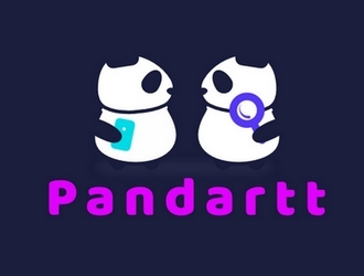 Pandartt (Content Marketing Agency) logo design by GologoFR