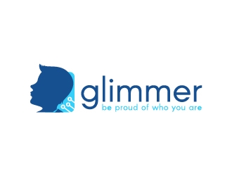 Glimmer logo design by Anizonestudio