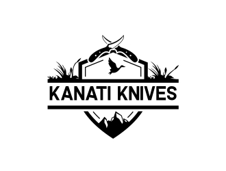 Kanati Knives logo design by naldart