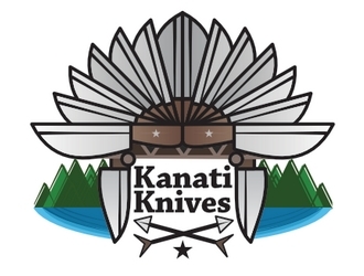 Kanati Knives logo design by GologoFR