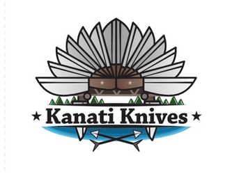 Kanati Knives logo design by GologoFR