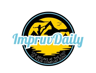 Impruv Daily logo design by MarkindDesign