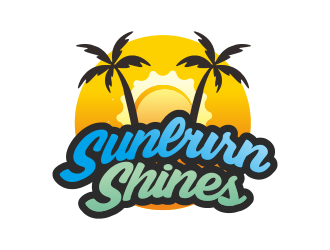 Sunburn Shines logo design by YONK