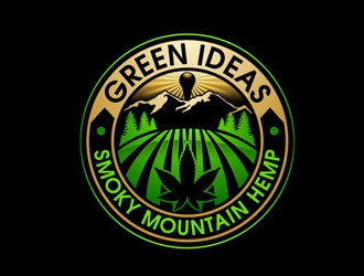 Green Ideas logo design by DreamLogoDesign
