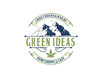 Green Ideas logo design by rahmatillah11