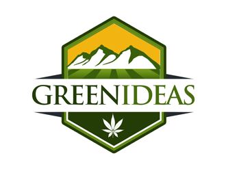 Green Ideas logo design by kunejo