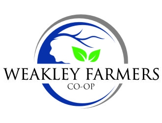 Weakley Farmers Co-op logo design by jetzu