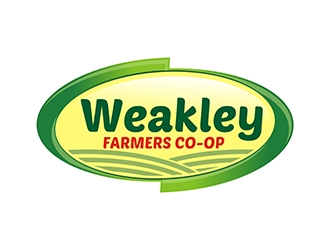 Weakley Farmers Co-op logo design by gitzart