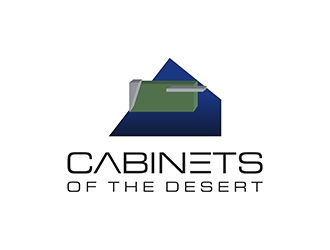 CABINETS OF THE DESERT logo design by gitzart
