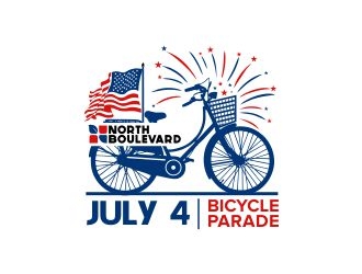 Bicycle Parade logo design by amar_mboiss