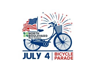 Bicycle Parade logo design by amar_mboiss