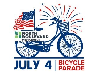 Bicycle Parade logo design by amar_mboiss