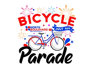 Bicycle Parade logo design by DreamLogoDesign
