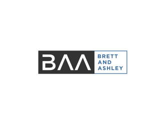 Brett and Ashley  logo design by bricton