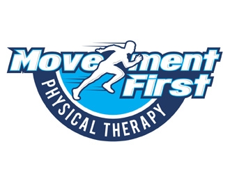 Movement First Physical Therapy logo design by MAXR