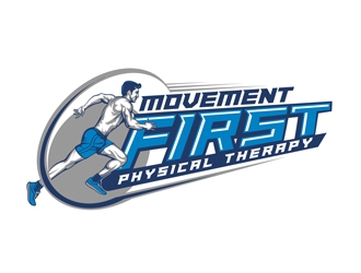 Movement First Physical Therapy logo design by DreamLogoDesign