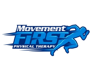 Movement First Physical Therapy logo design by DreamLogoDesign