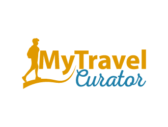 MyTravelCurator logo design by mirceabaciu