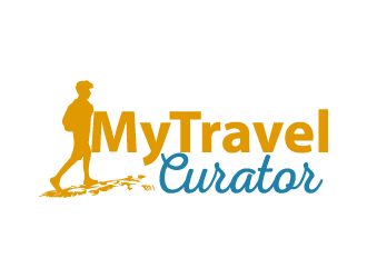 MyTravelCurator logo design by mirceabaciu