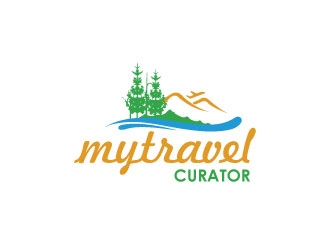 MyTravelCurator logo design by Suvendu